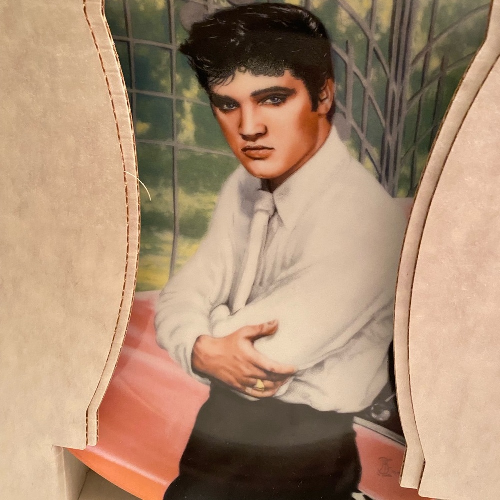 Vintage Elvis Presley At The Gate Delphi Collector Plate Limited Edition